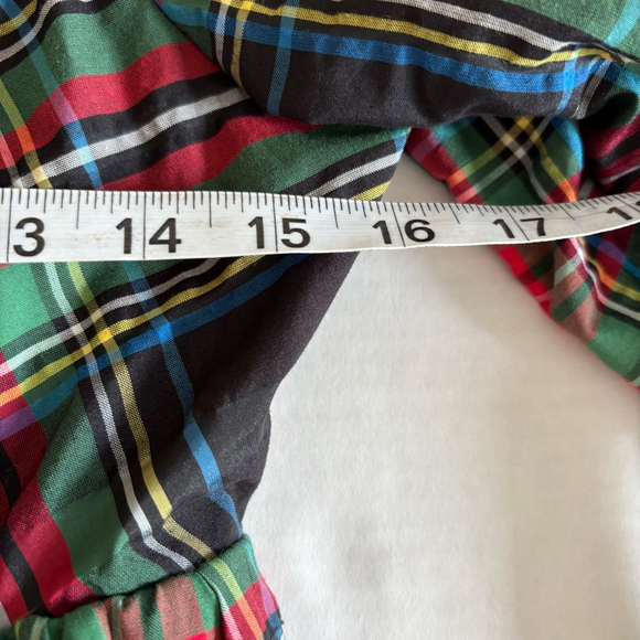 NWOT J. Crew Puff-sleeve mini dress in Stewart tartan size 2 - Picture 9 of 16